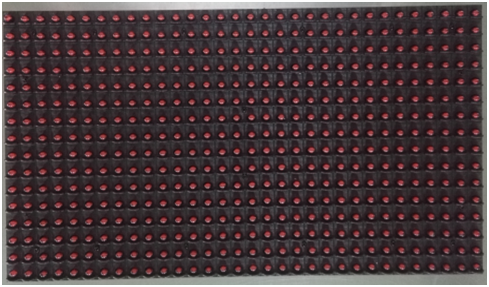 P10 户外单红LED显示屏 （320×160）